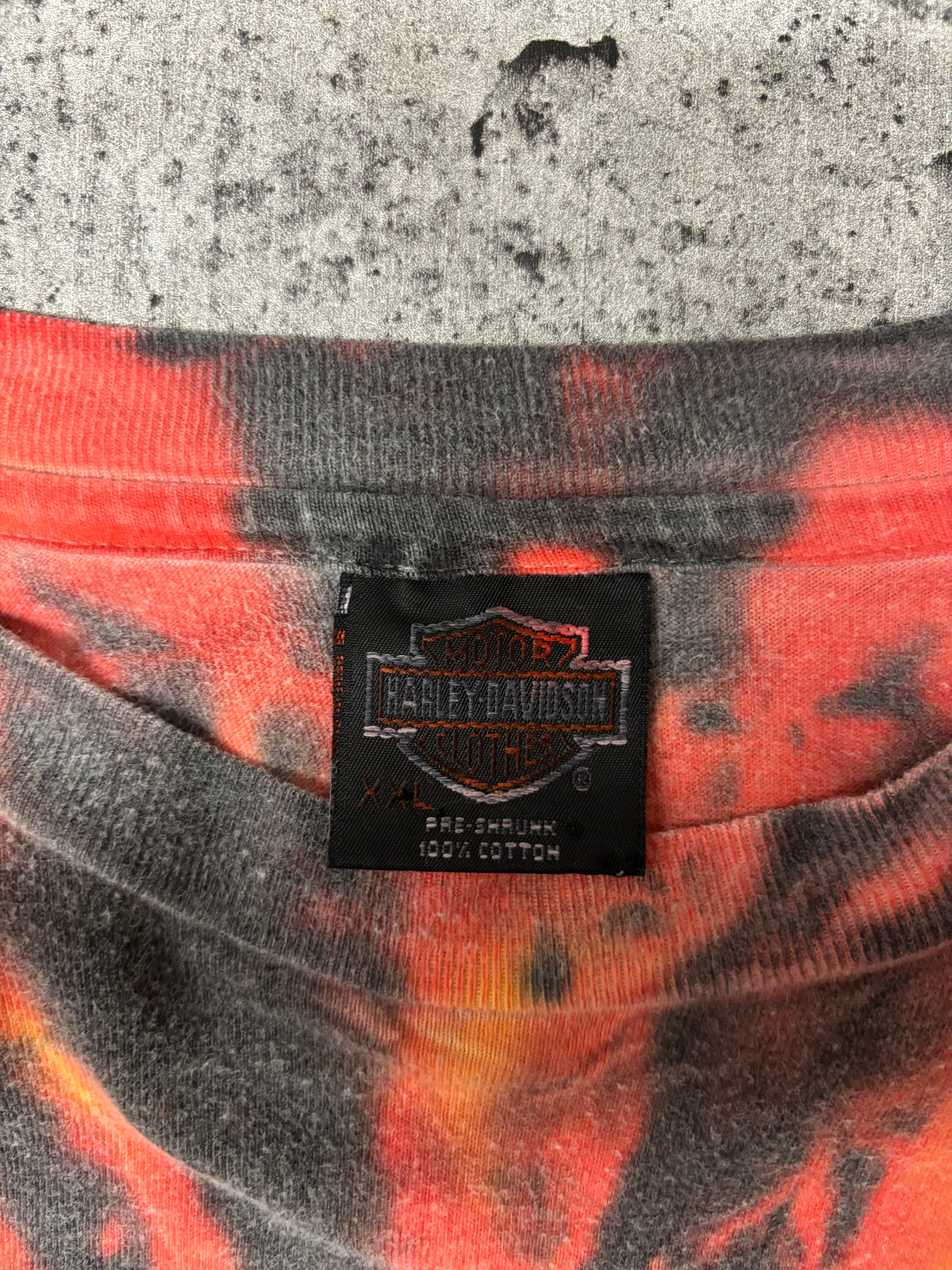 Vintage Harley Davison Tie-Dye Tee (XL)
