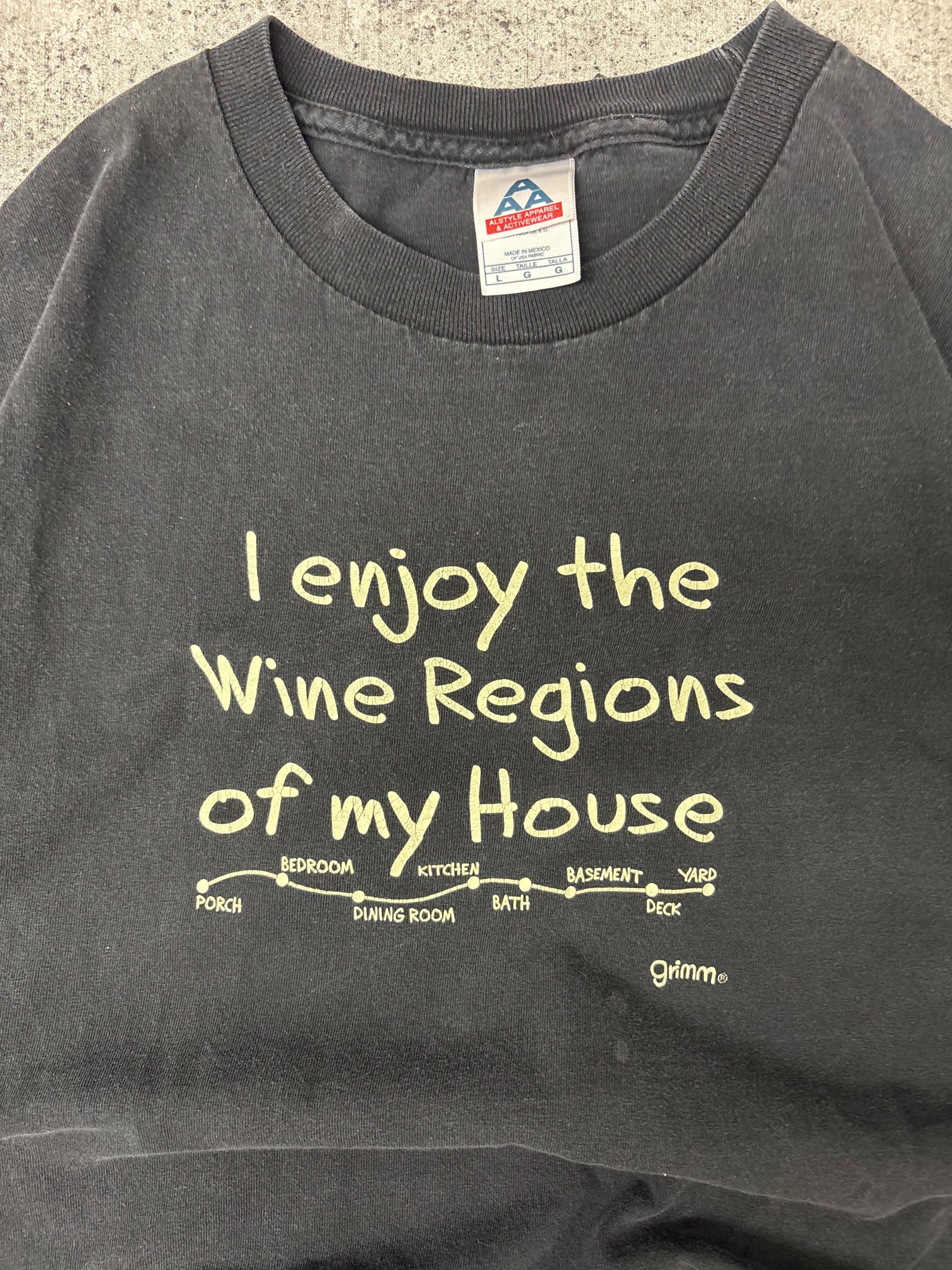 Vintage "I Enjoy Wine" Tee (M)