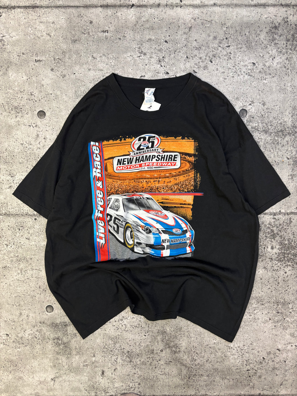 Vintage "25th Anniversary" NASCAR Tee (2XL)