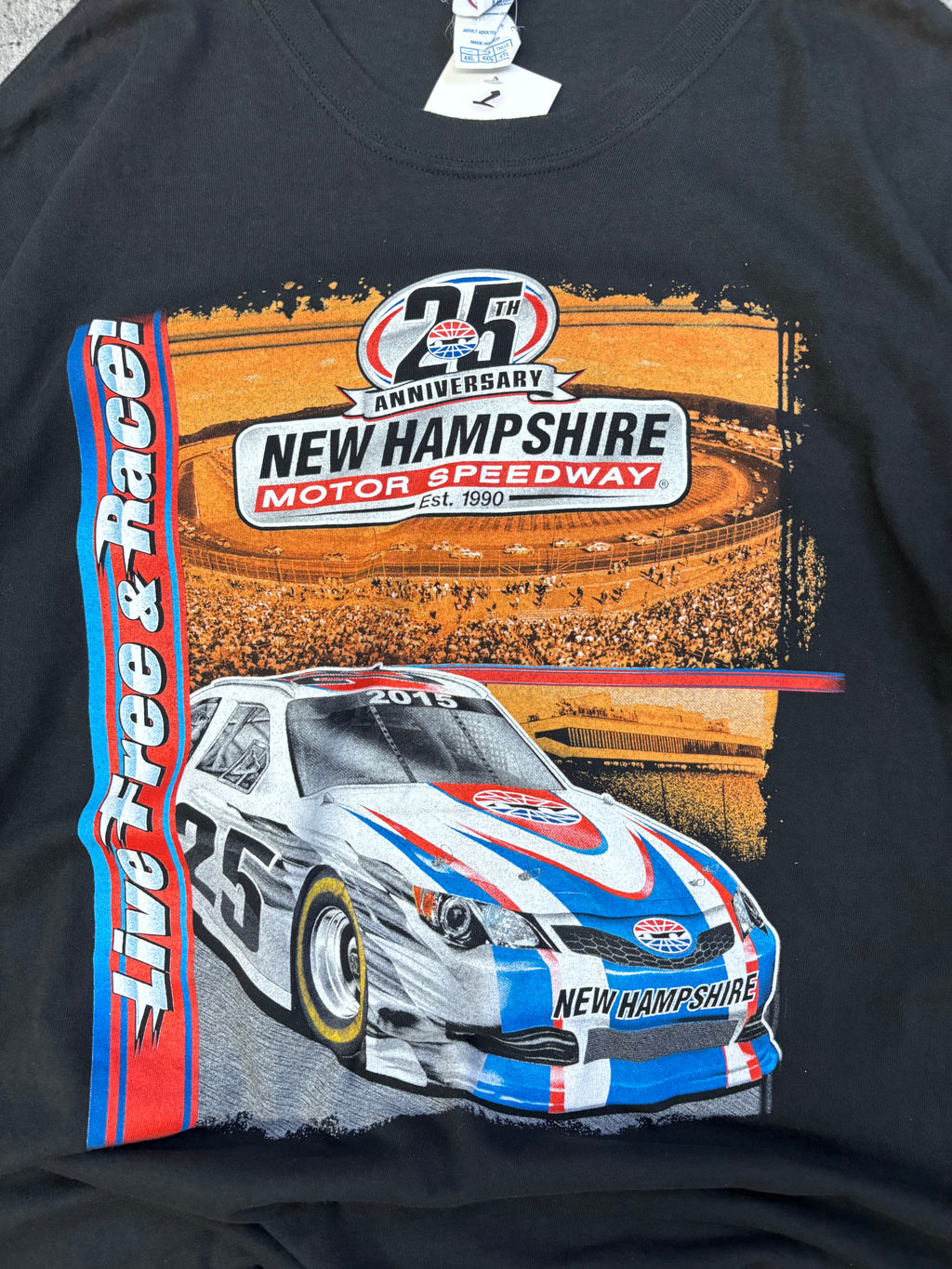 Vintage "25th Anniversary" NASCAR Tee (2XL)