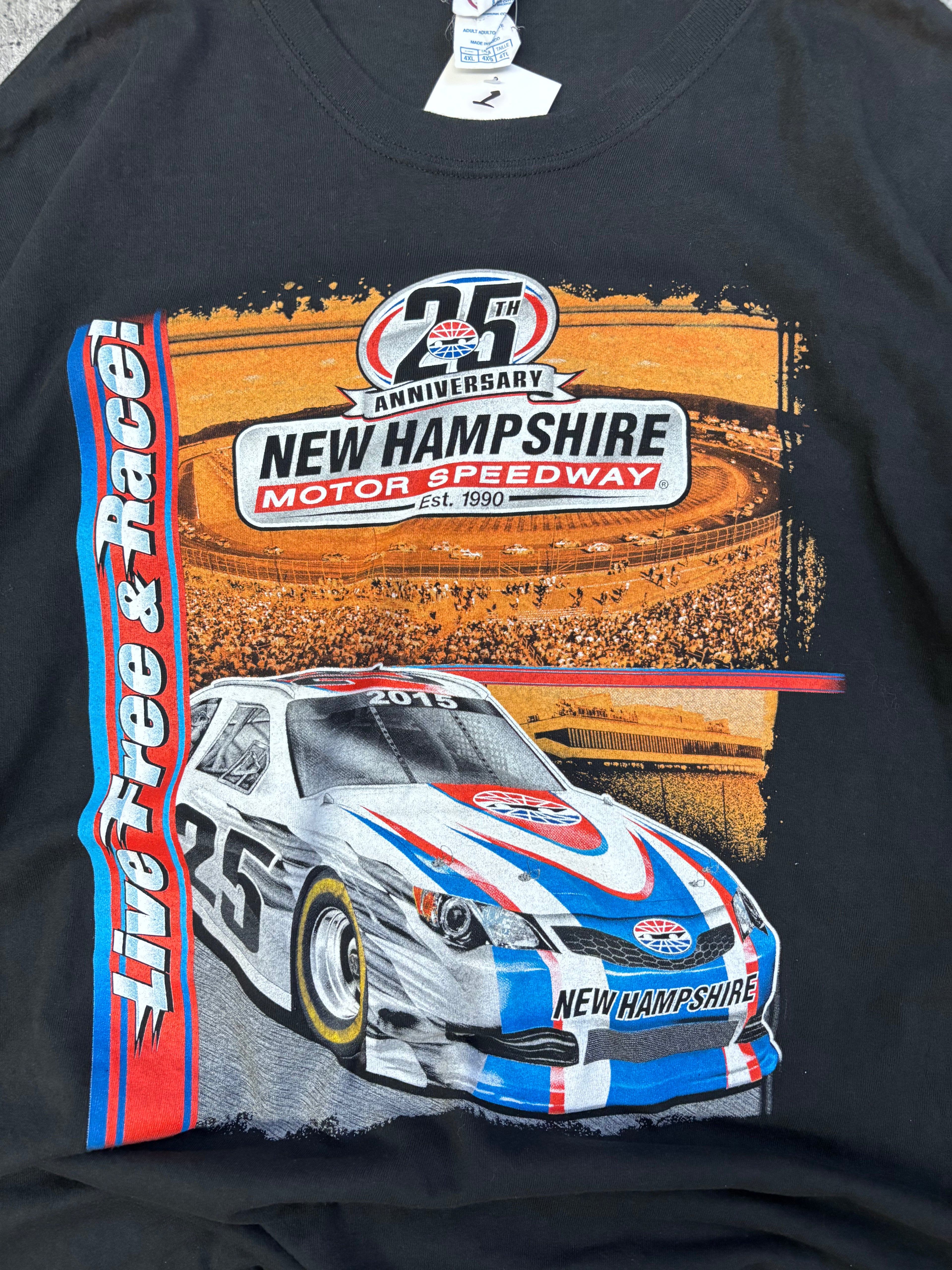 Vintage "25th Anniversary" NASCAR Tee (2XL)