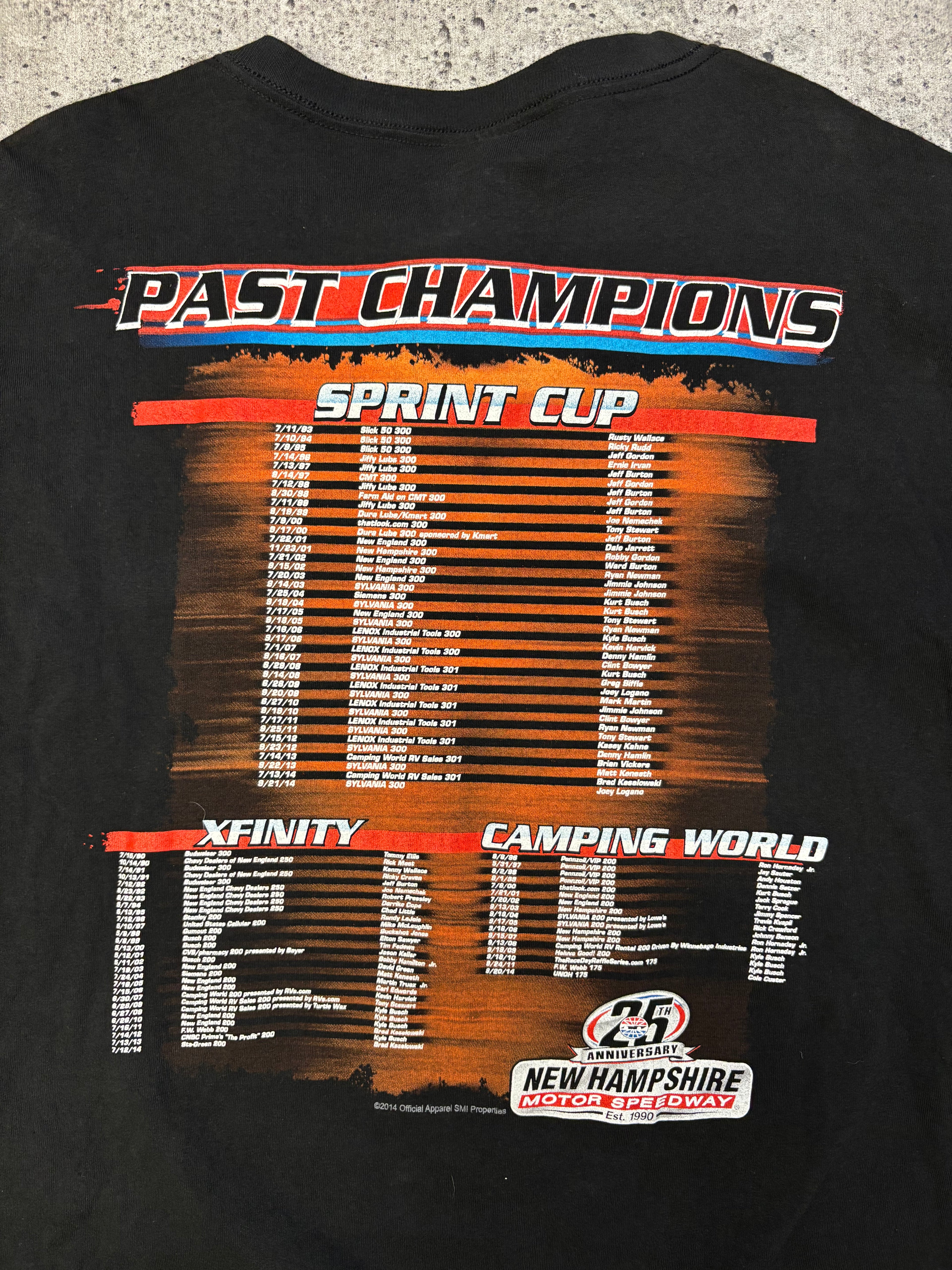 Vintage "25th Anniversary" NASCAR Tee (2XL)