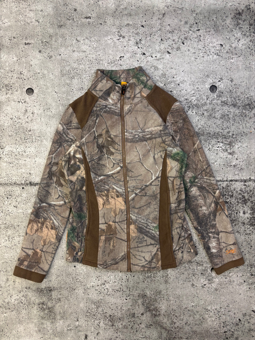 Vintage Camo Zip-Up Fleece (S)(W)