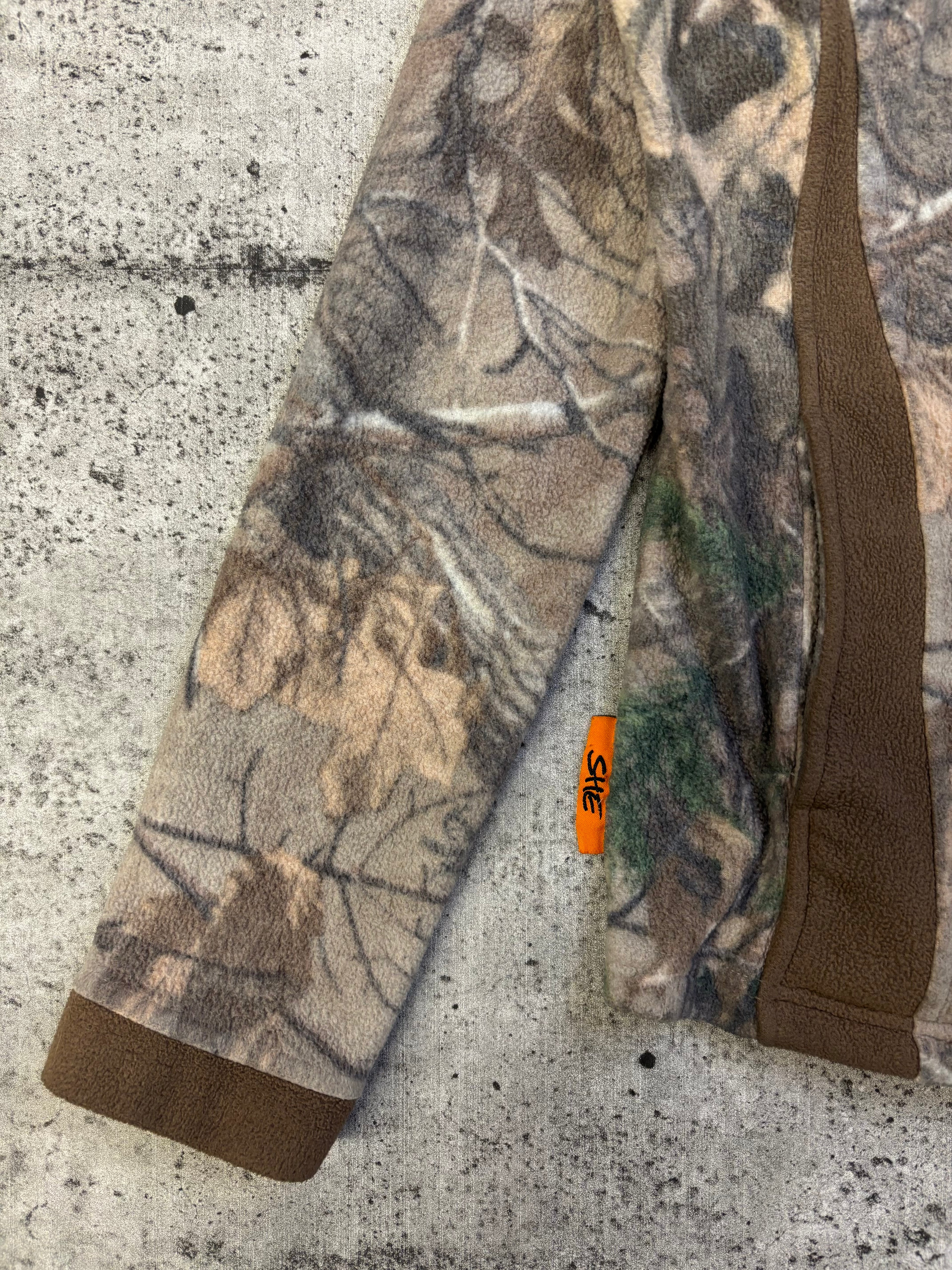 Vintage Camo Zip-Up Fleece (S)(W)