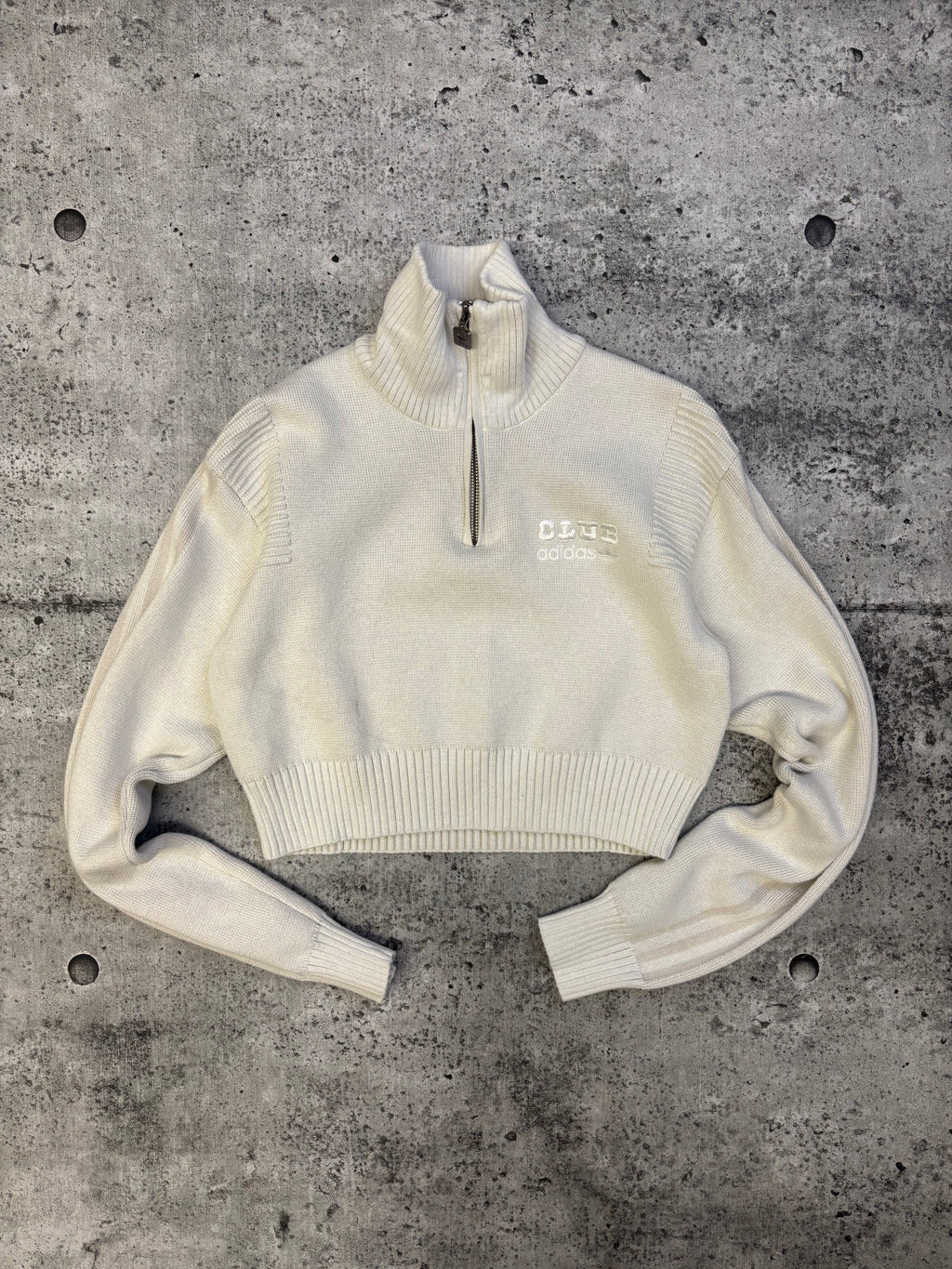 Vintage Adidas Crop Zip-Up (XS/S)