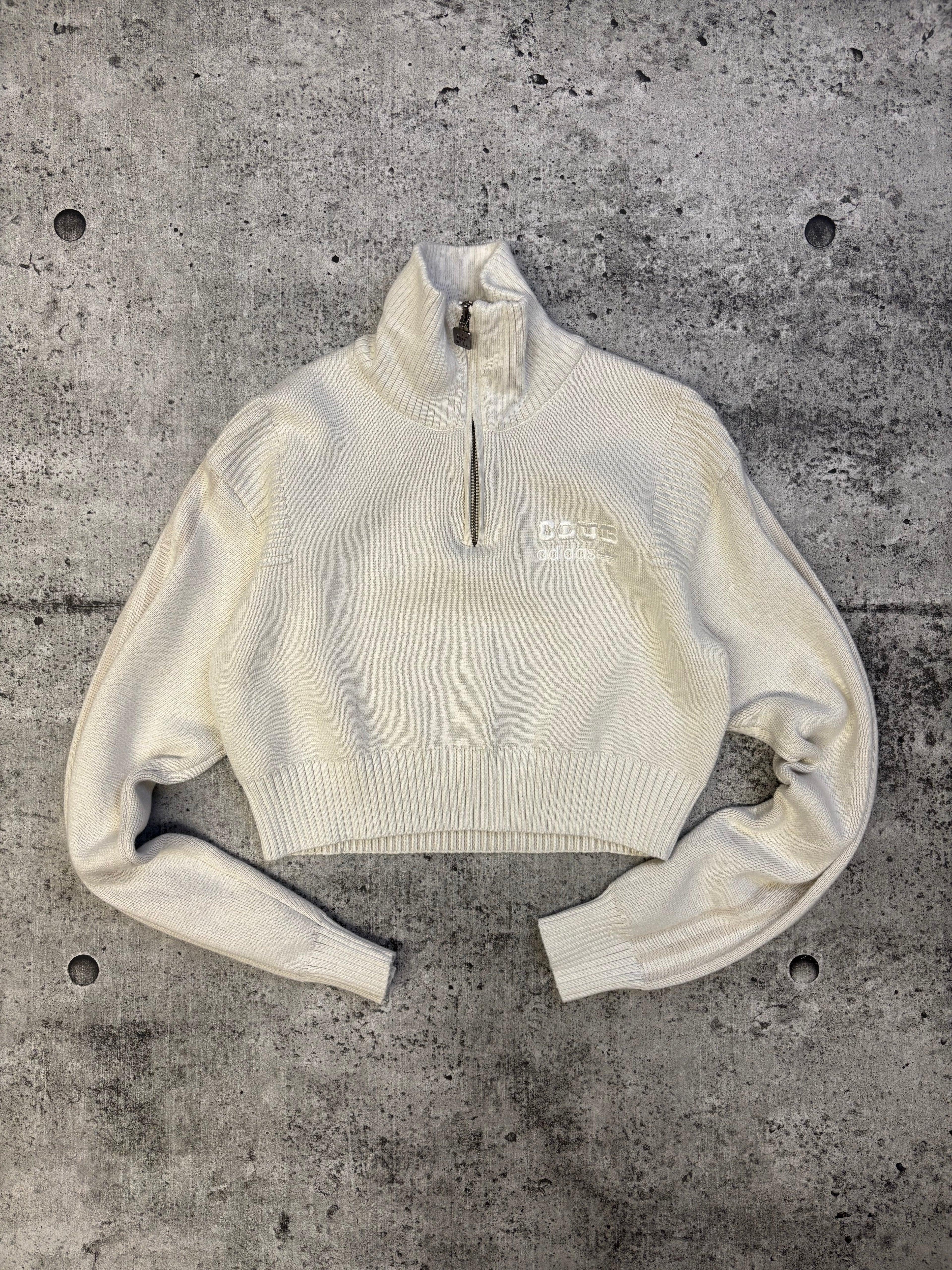 Vintage Adidas Crop Zip-Up (XS/S)