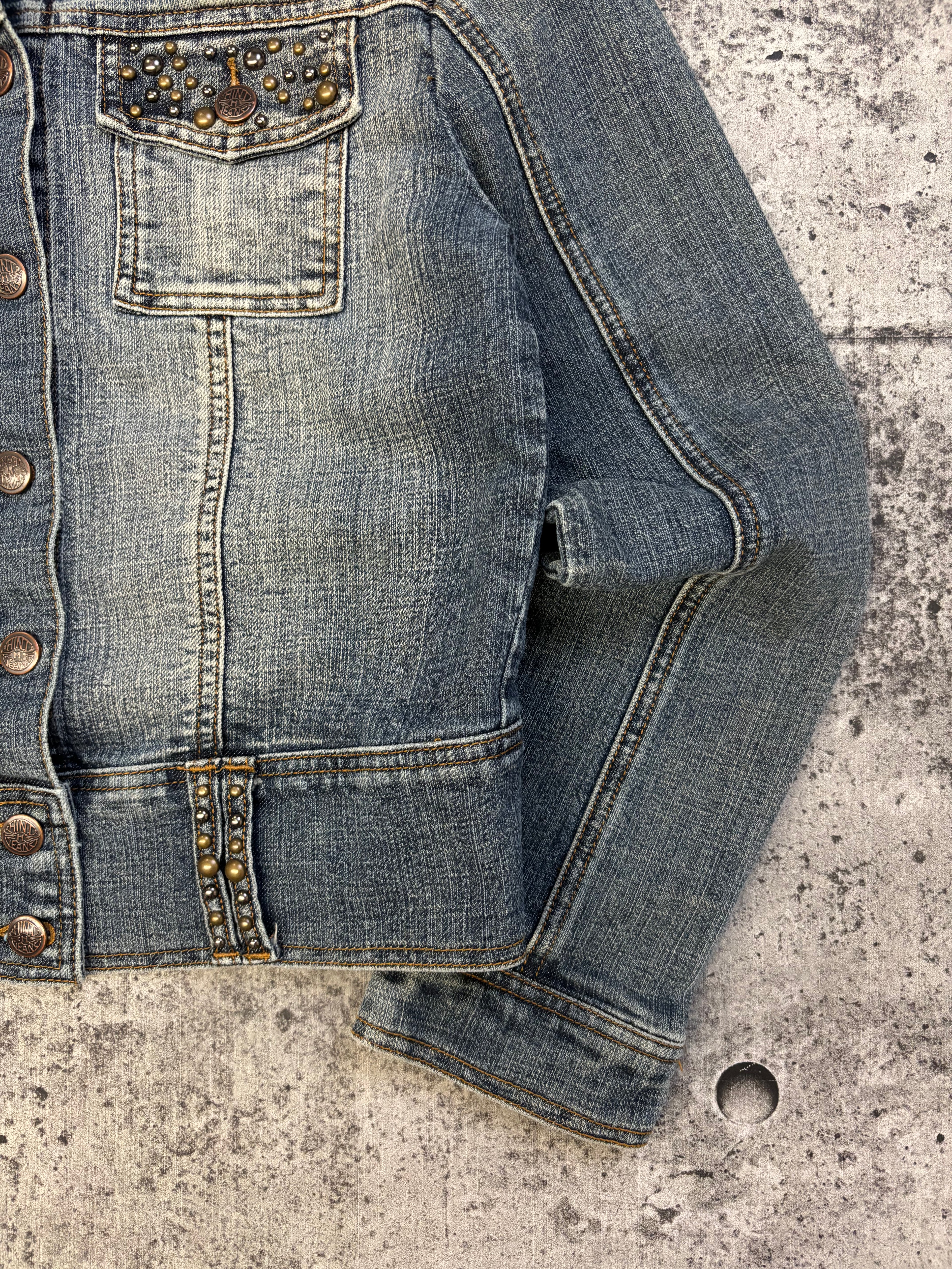 Vintage Y2K Denim Jacket (M)