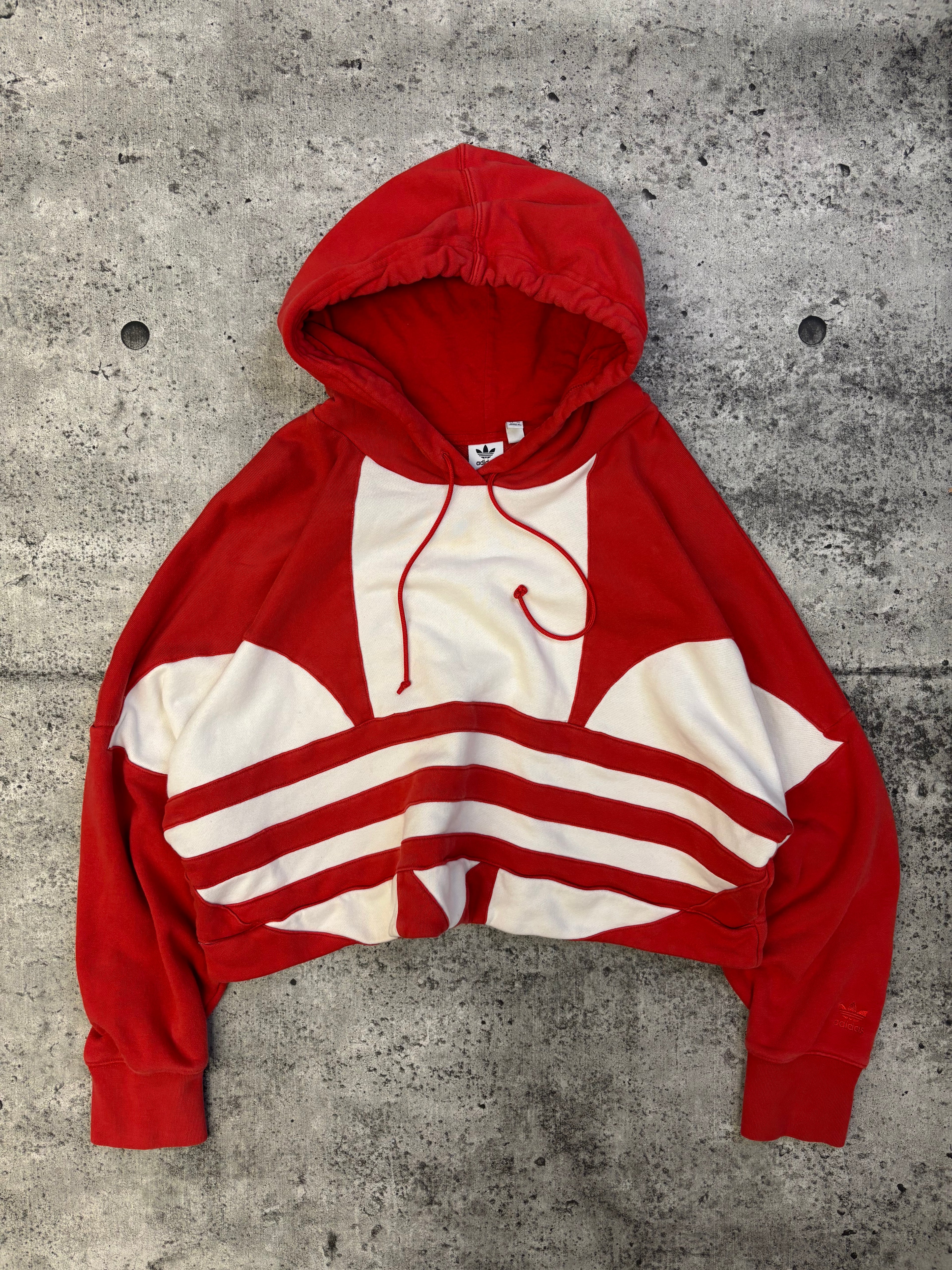 Vintage Adidas Cropped Hoodie (M/L)