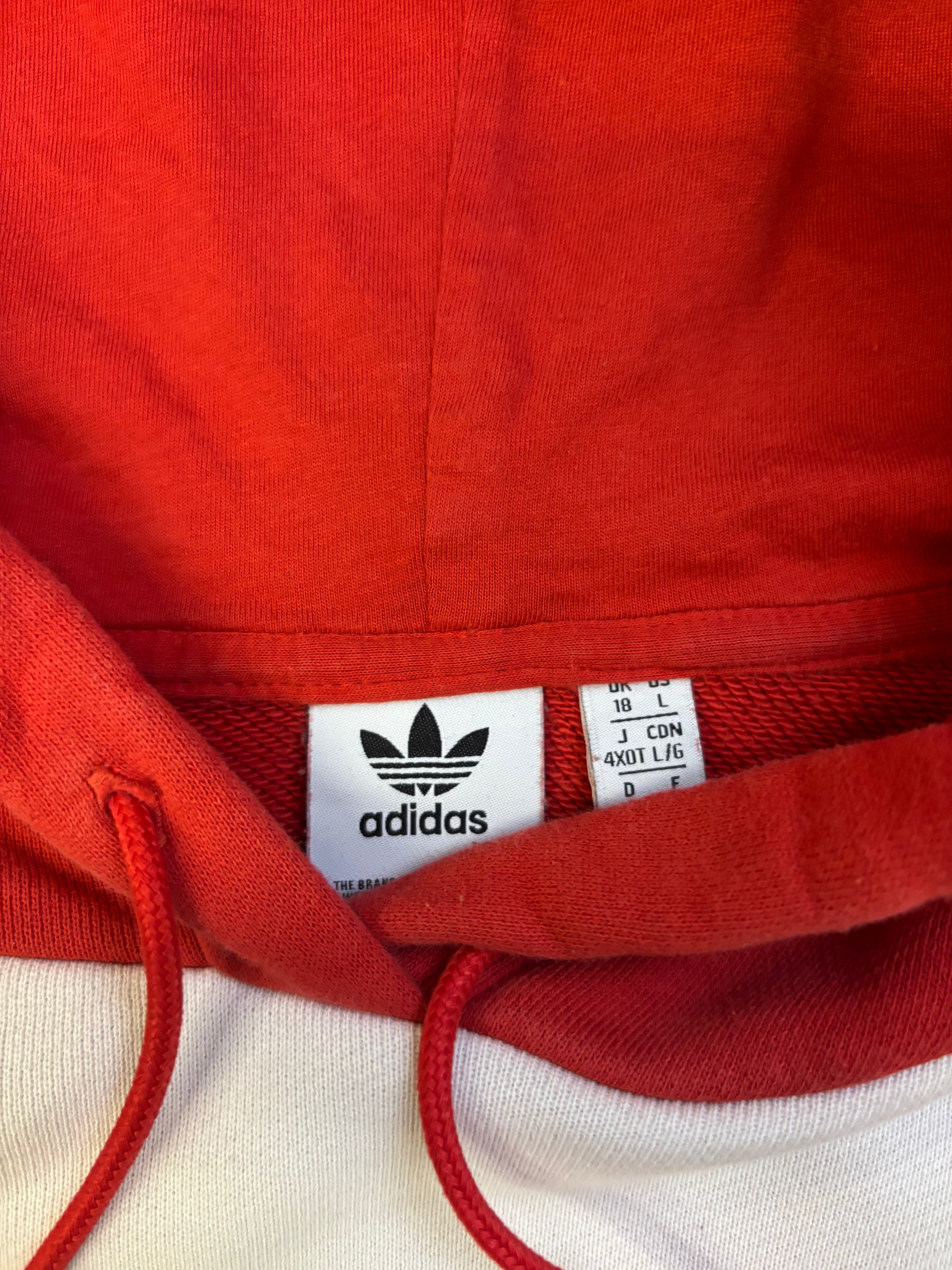 Vintage Adidas Cropped Hoodie (M/L)