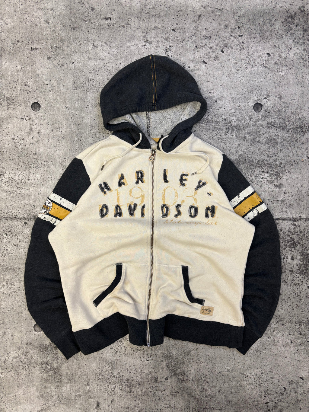 Vintage Harley Zip-Up (M)