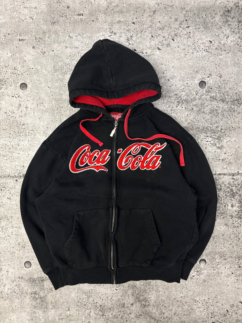 Vintage Coca-Cola Zip-Up (M)