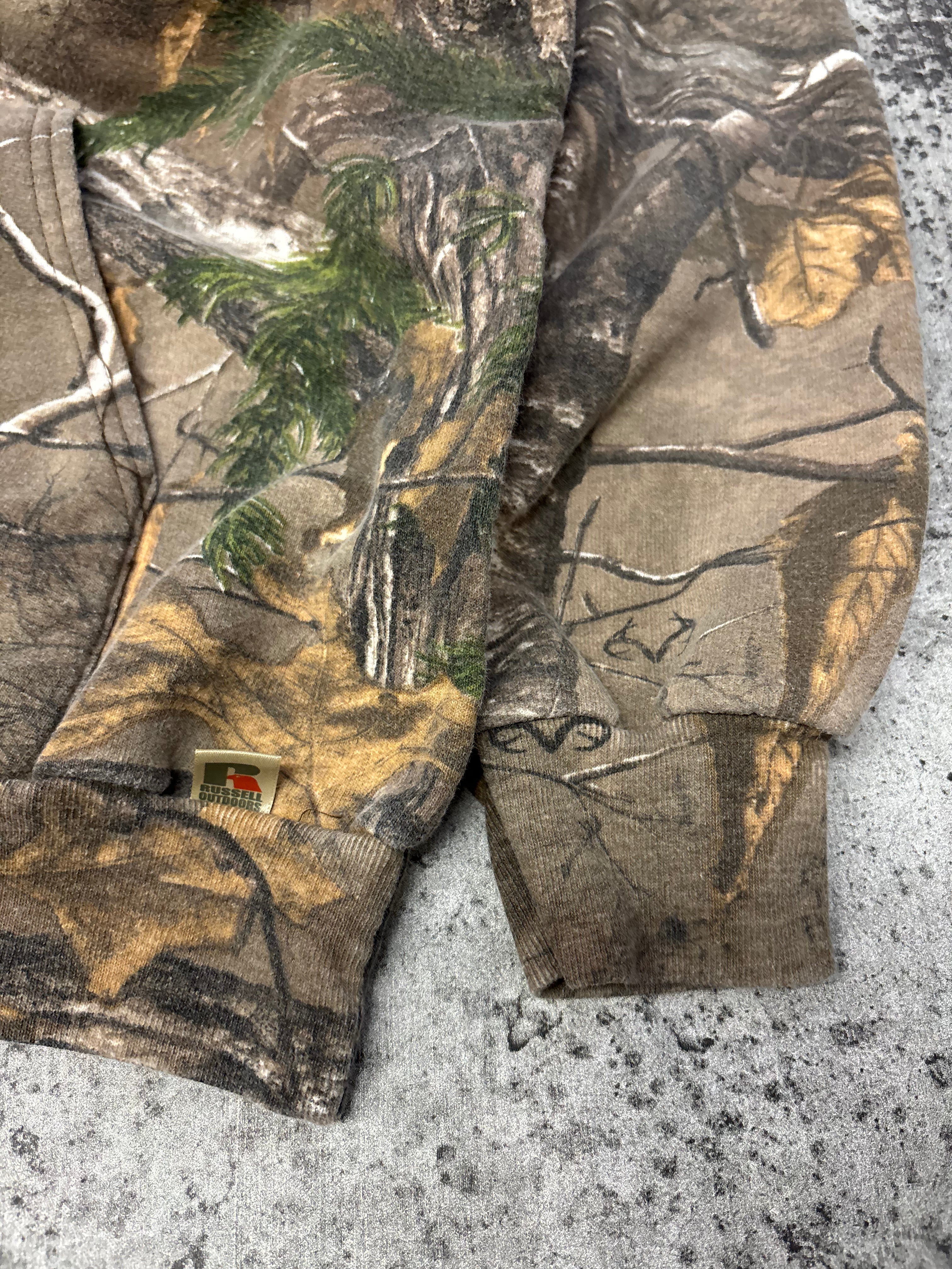 Vintage Camo Hoodie (L/XL)