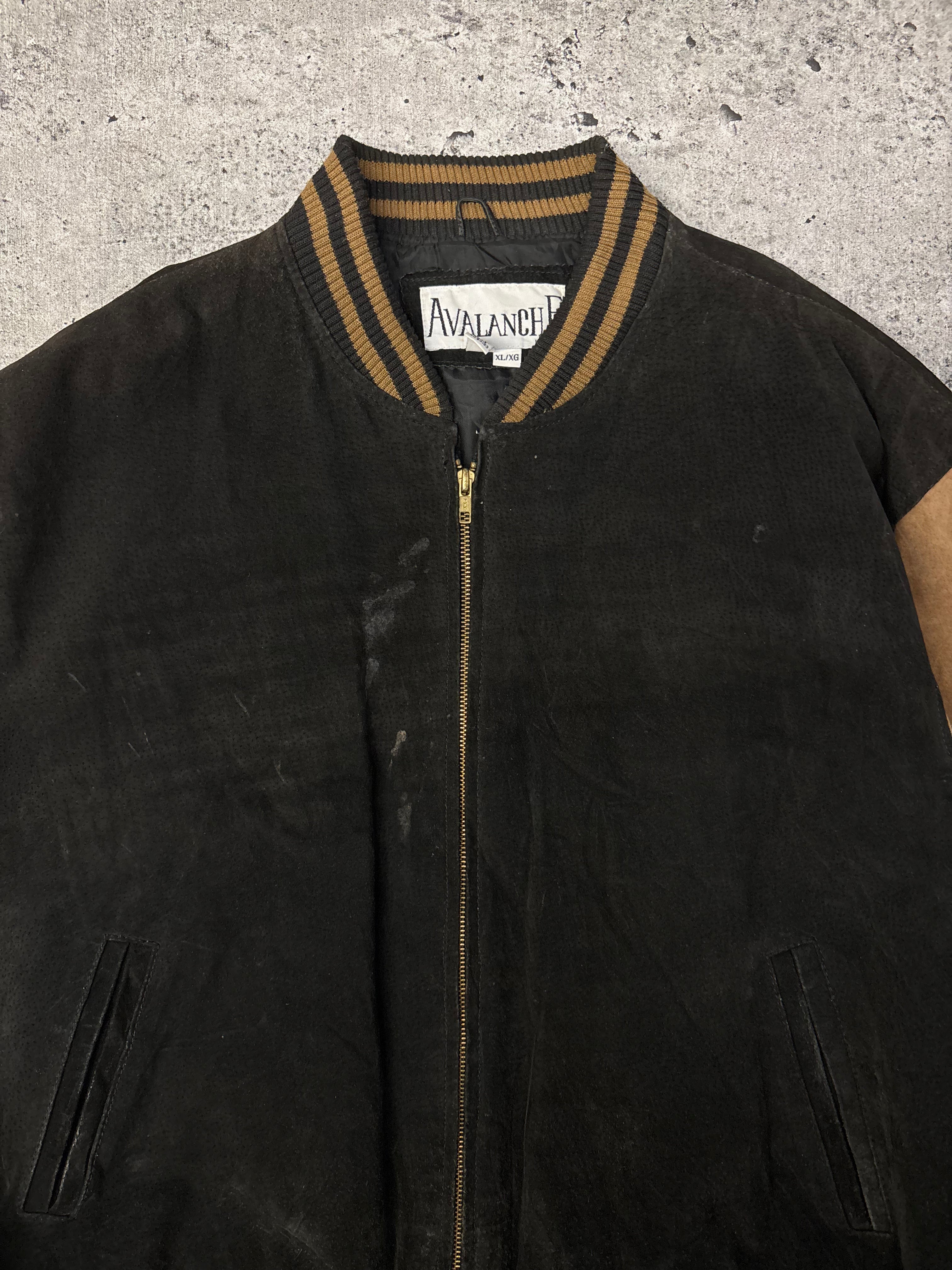 Vintage 90's Suede Jacket (XL)