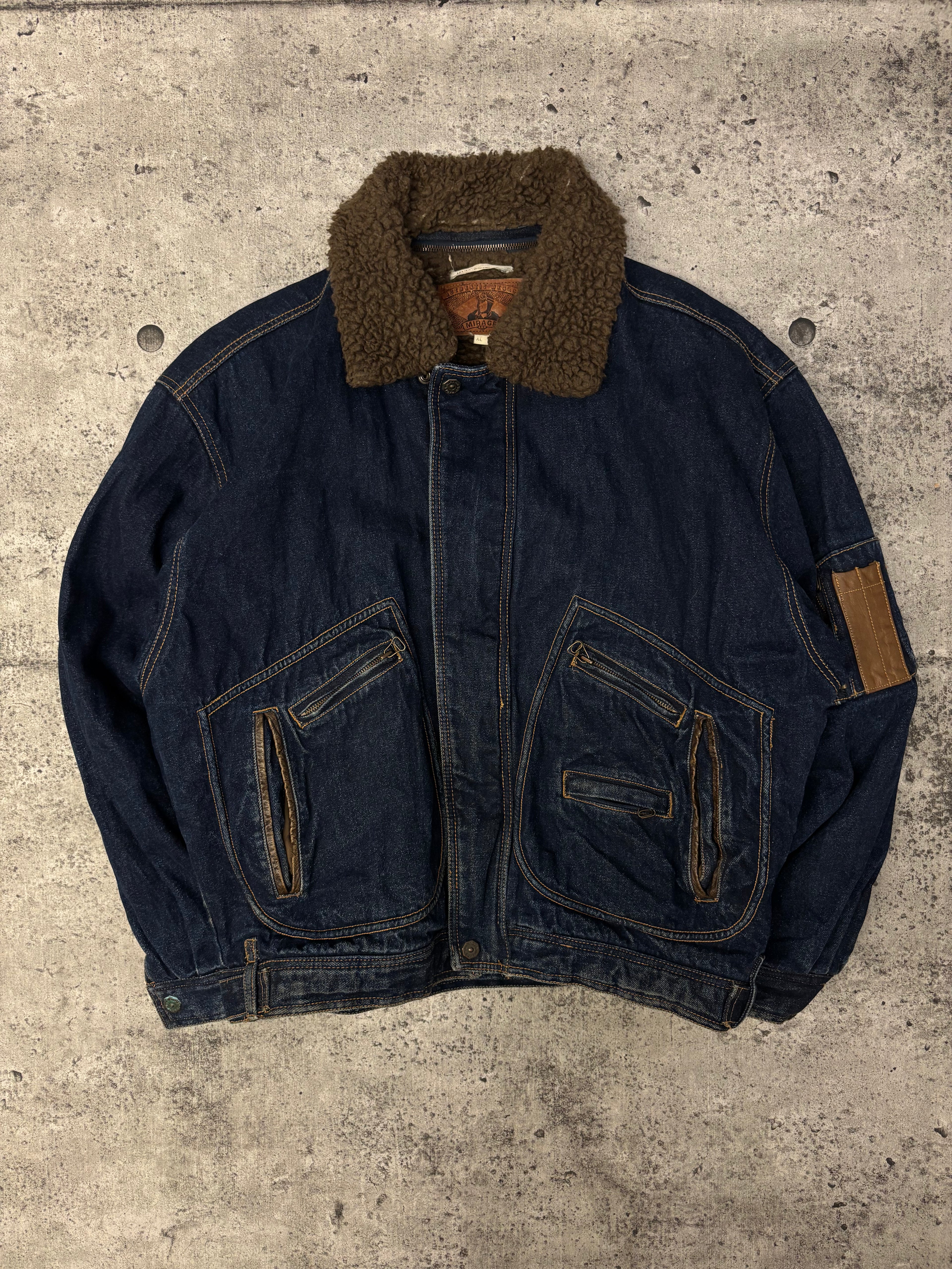 Vintage Fur Denim (XL)