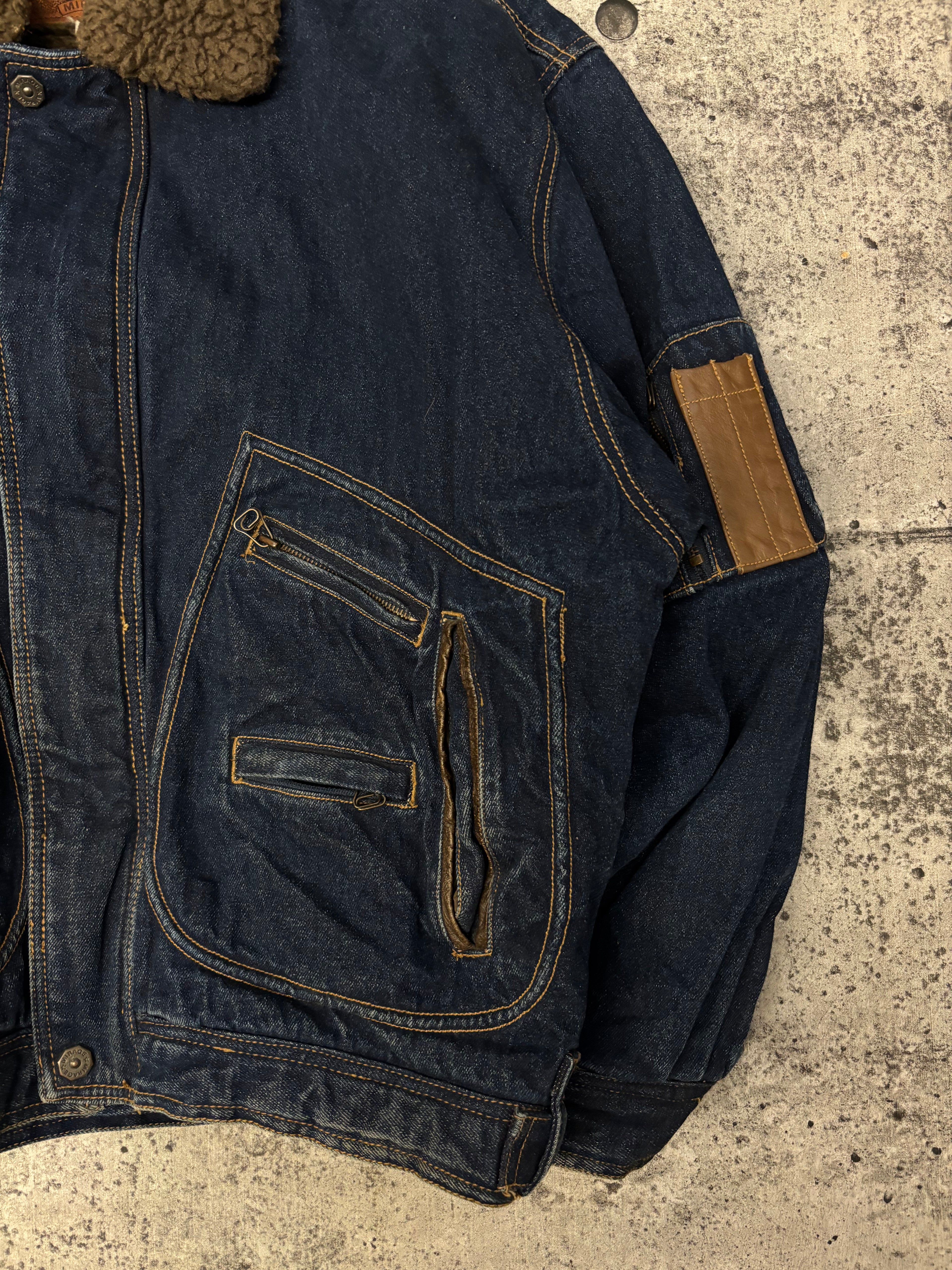 Vintage Fur Denim (XL)