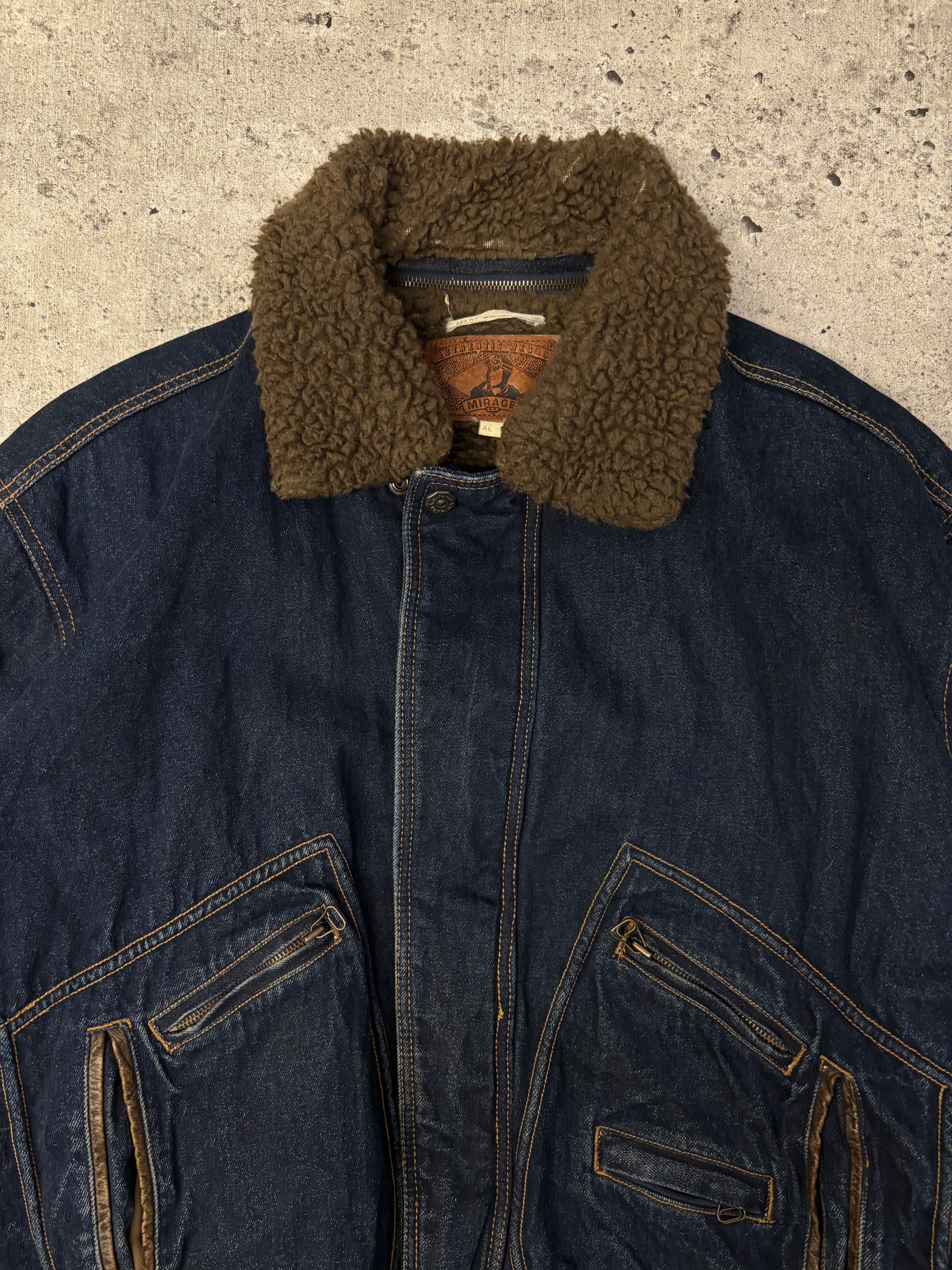Vintage Fur Denim (XL)