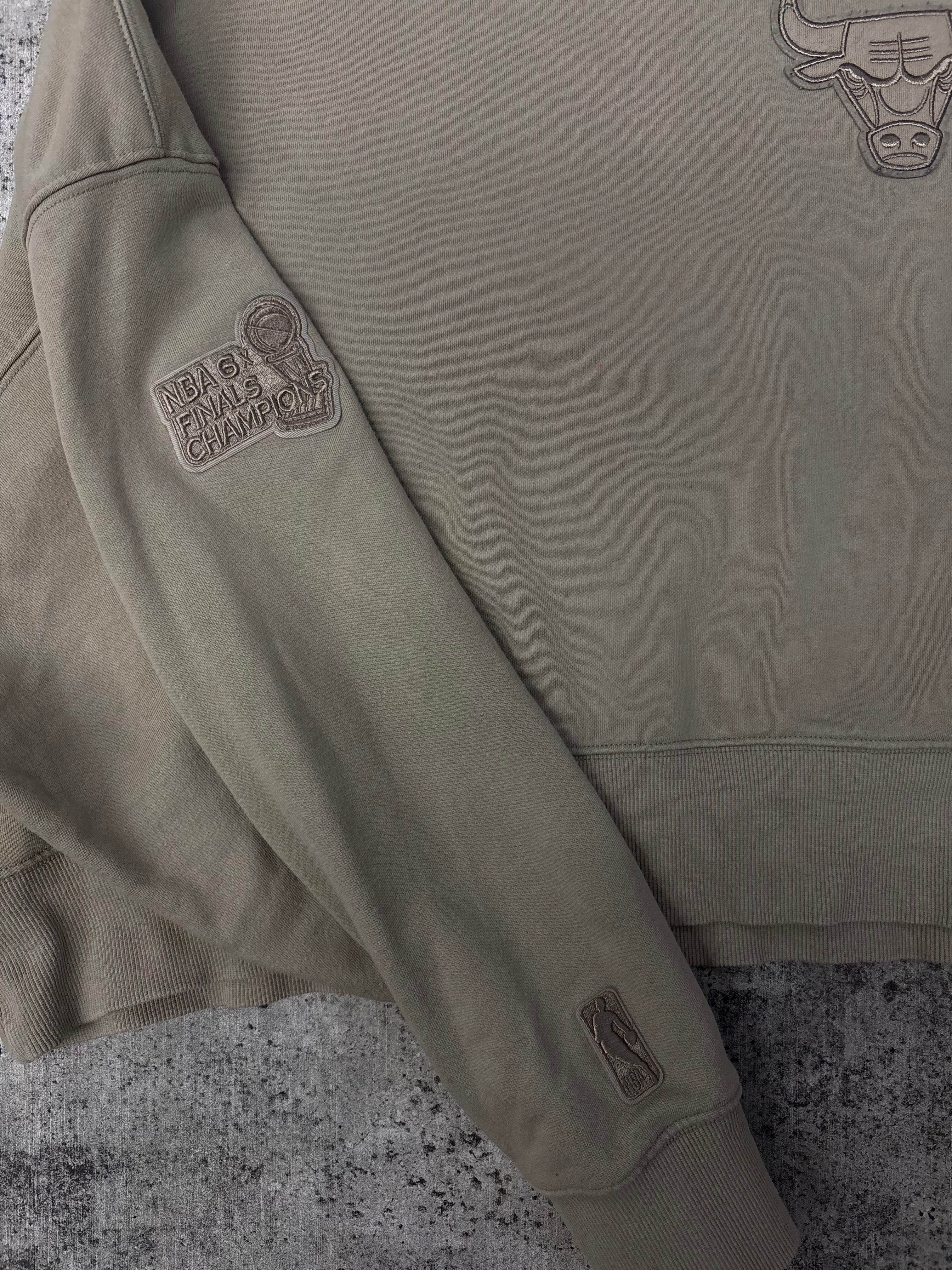 Vintage Bulls Cropped Crew (L)